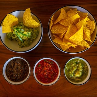 GUACAMOLE & SALSA TASTING
